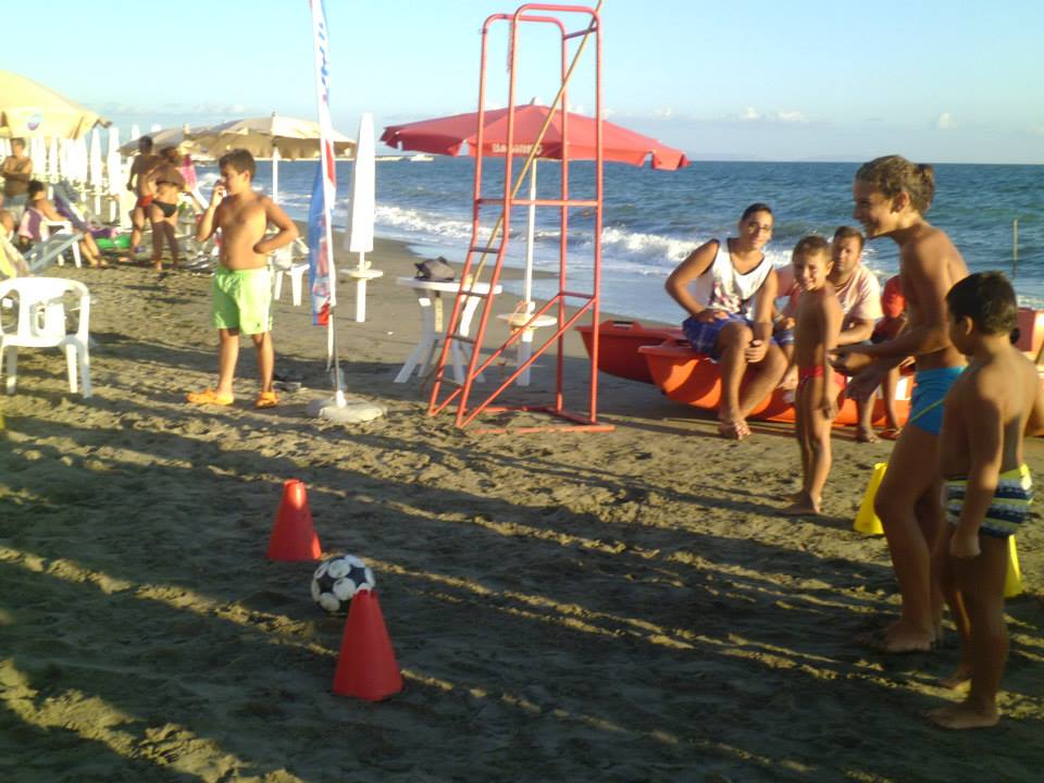 II Evento in spiaggia presso Bagni Miramare